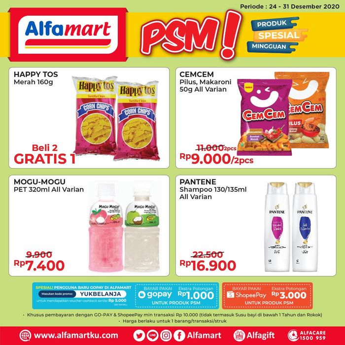 Promo psm alfamart terbaru