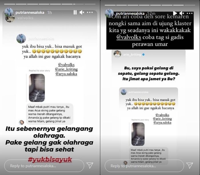 Arya Saloka dan Amanda Manopo Diduga Pakai Gelang yang Sama, Putri Anne Geram: Yuk