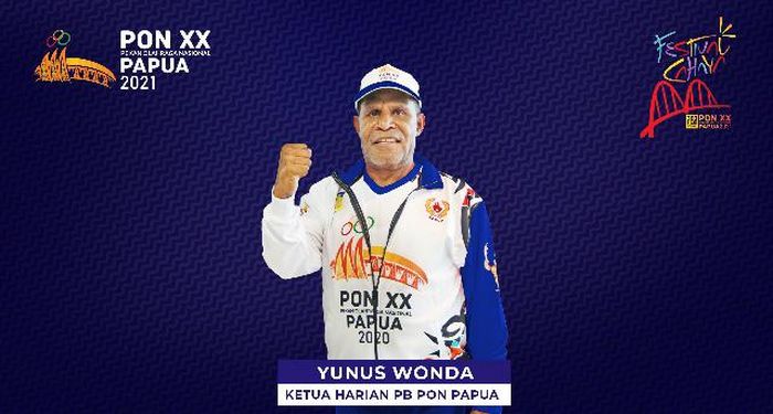 Ketua Harian Pekan Olahraga Nasional, Yunus Wonda