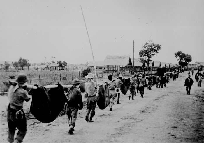 National Archives__ Pawai kematian Bataan atau Bataan Death March