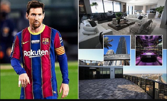 Apartemen Lionel Messi di Miami.