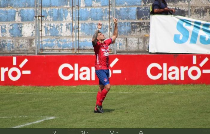 Ramiro Rocca, pemain asal Argentina milik CSD Municipal di Liga Guatemala.