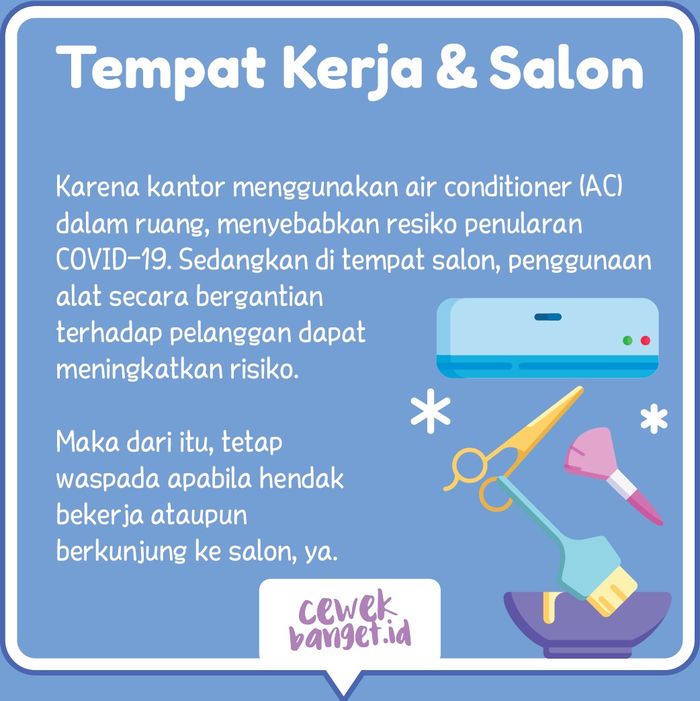 Tetap Waspada Di Salon 5 Tempat Ini Resiko Tinggi Penyebaran Covid 19 Semua Halaman Cewekbanget