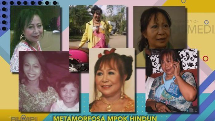 Transformasi Mpok Hindun dari muda hingga menjadi artis senior