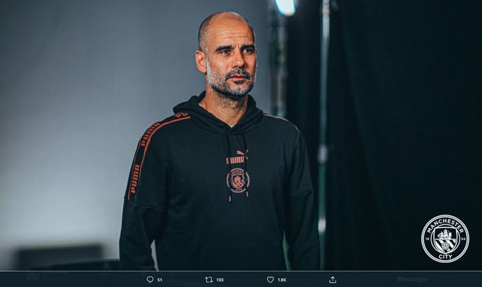 Pep Guardiola pada sesi konferensi pers jelang laga antara Manchester City dan Chelsea pada Minggu (3/12/2020).