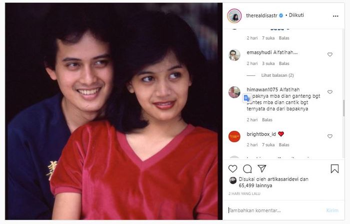 Kecantikannya Sudah Melegenda Hingga Semasa Sma Disatroni 20 Lelaki Ke Rumah Demi Ajak Pdkt Dian Sastrowardoyo Ternyata Warisi Dna Unggul Dari Sang Ayah Yang Potretnya Super Duper Ganteng