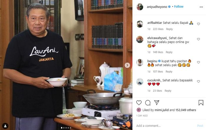 SBY masak