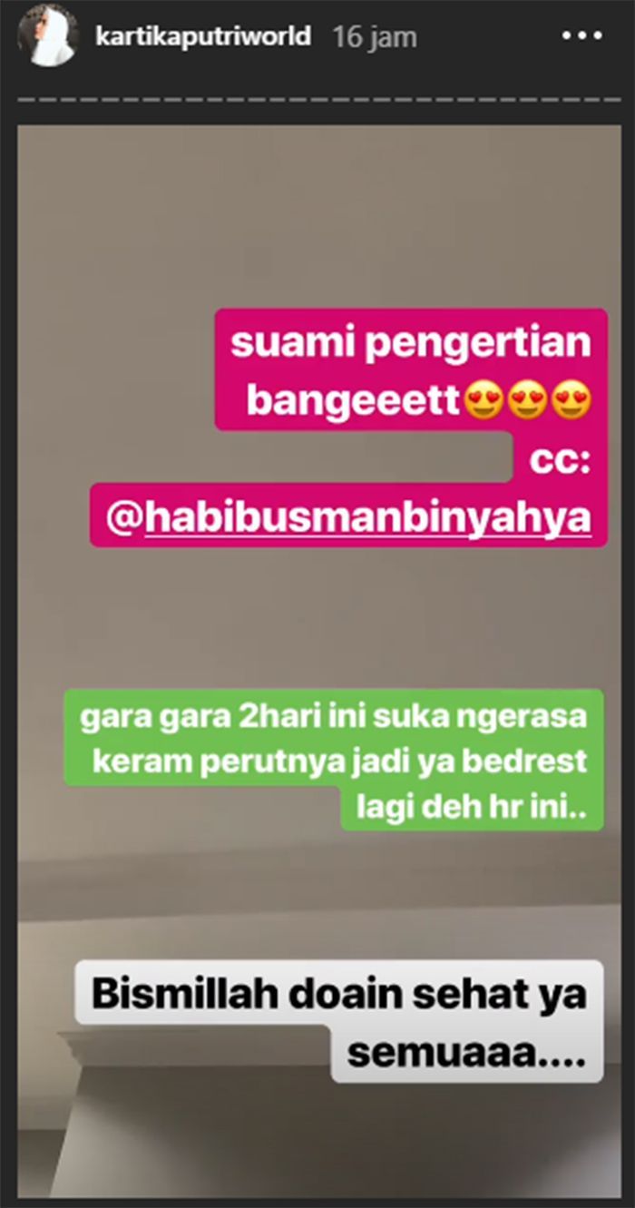 Unggahan Story <a href='https://palembang.tribunnews.com/tag/kartika-putri' title='Kartika Putri'>Kartika Putri</a>