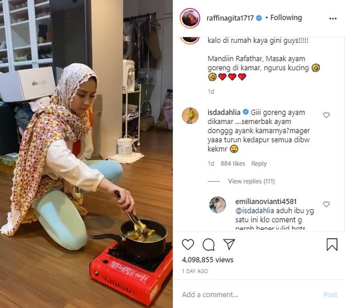 Iis Dahlia diserbu netizen usai komentari unggahan Nagita Slavina