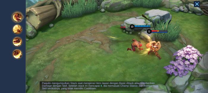 Paquito's passive skill