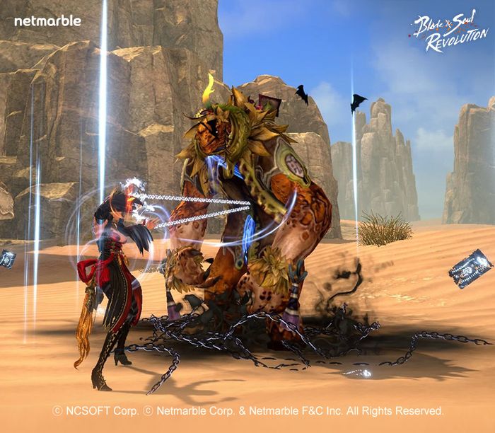 Warlock's newest Class ability in Blade & Soul Revolution