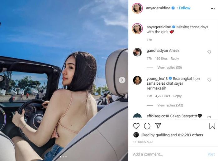 Tahi lalat Anya Geraldine jadi sorotan