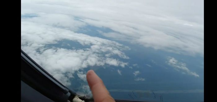 Kepulauan Seribu dari ketinggian.