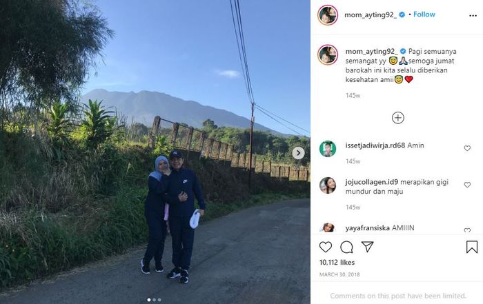 Villa mewah Ayu Ting Ting dikelilingi pegunungan