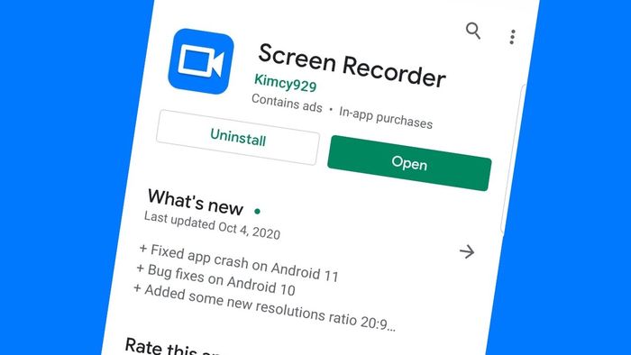 Aplikasi Screen Recorder 