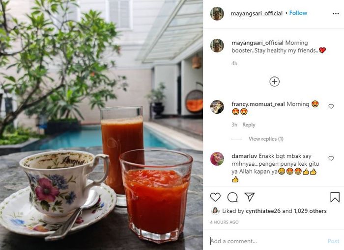 Penampakan <a href='https://kupang.tribunnews.com/tag/rumah-mewah-mayangsari' title='rumah mewah Mayangsari'>rumah mewah Mayangsari</a>