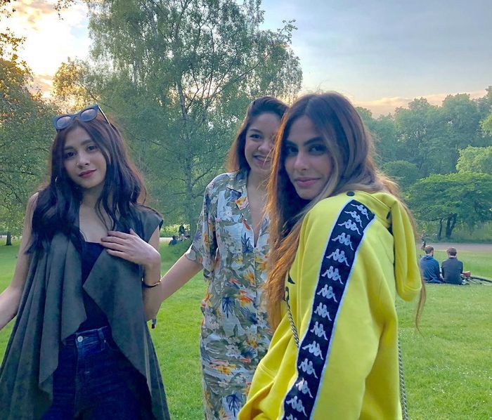 Citra Aulia bersama sahabatnya termasuk Valerie Thomas