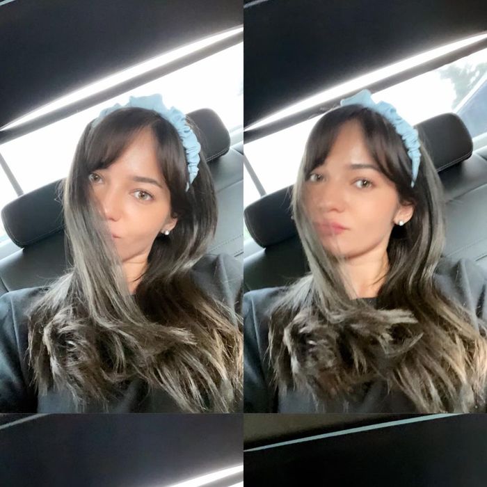 Gaya rambut baru Enzy Storia