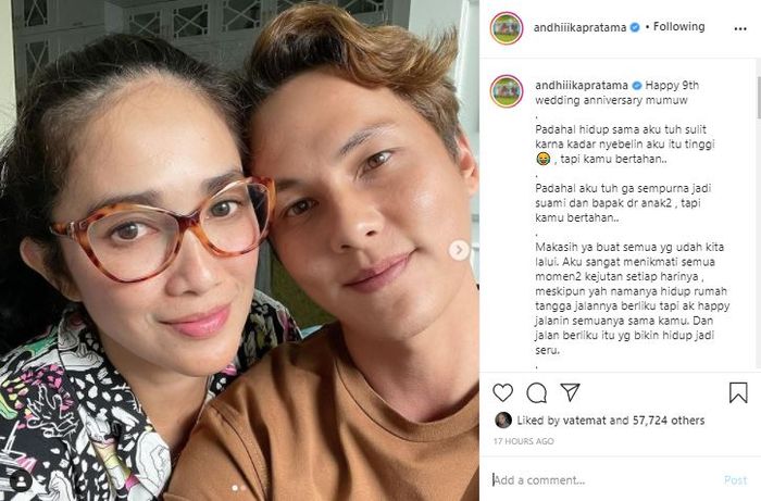 Postingan Andhika Pratama