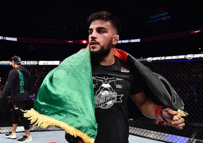 Nasrat Haqparast, jagoan yang bakal tampi pada UFC 257 mendatang.