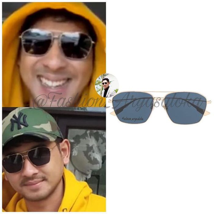  Deretan Kacamata Mewah Arya Saloka