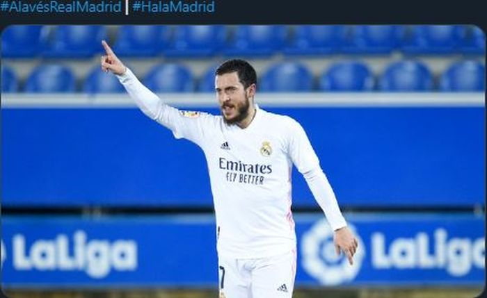 Eden Hazard melakukan hal langka yang terjadi dua tahun sekali, sementara Real Madrid memepet puncak klasemen.