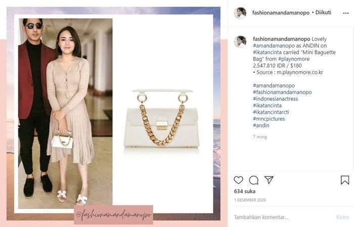 Ditolong Aldebaran Ini Model Dan Harga Tas Amanda Manopo Yang Dicopet Dalam Sinetron Ikatan Cinta Semua Halaman Stylo
