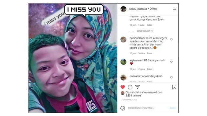 Keanu Massaid dan Angelina Sondakh
