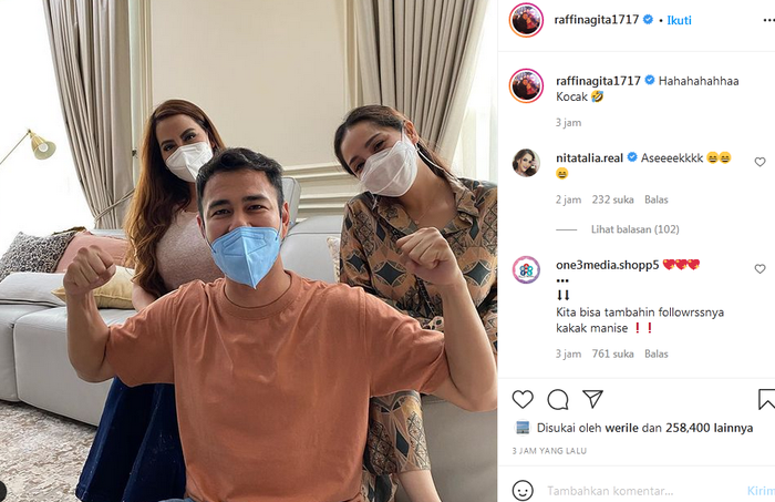 nita thalia bertemu nagita slavina