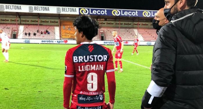 Pemain klub Liga Belgia KV Kortrijk, Luqman Hakim shamsudin.