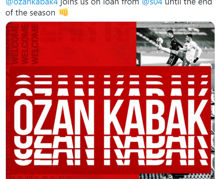 Liverpool mengumumkan peresmian transfer Ozan Kabak di hari terakhir bursa transfer musim dingin 2021.