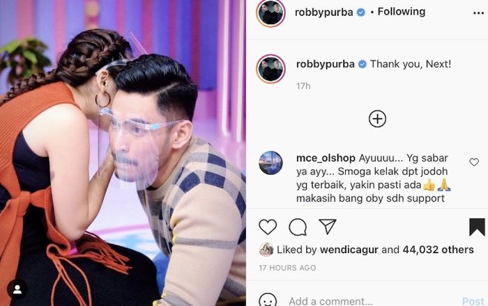 Robby Purba di jodoh-jodohkan dengan Ayu Ting Ting.