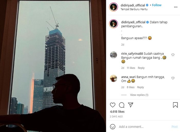 Unggahan <a href='https://palembang.tribunnews.com/tag/didi-riyadi' title='Didi Riyadi'>Didi Riyadi</a>