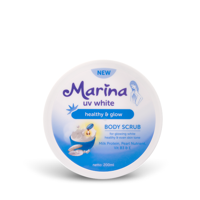 Marina UV White Healty &amp; Glow Body Scrub