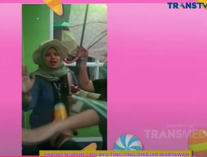 tayangan video parodi Ayu Ting Ting
 