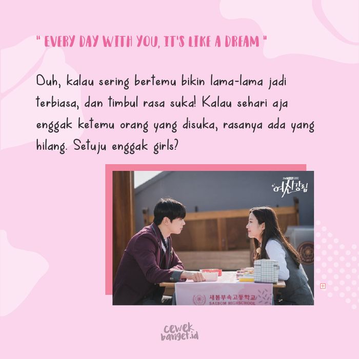 Lirik Love So Fine OST True Beauty dari Sudut Su Ho Ini Bikin Baper! 8 Lirik Love So Fine OST True Beauty dari Sudut Su Ho Ini Bikin Baper! 8