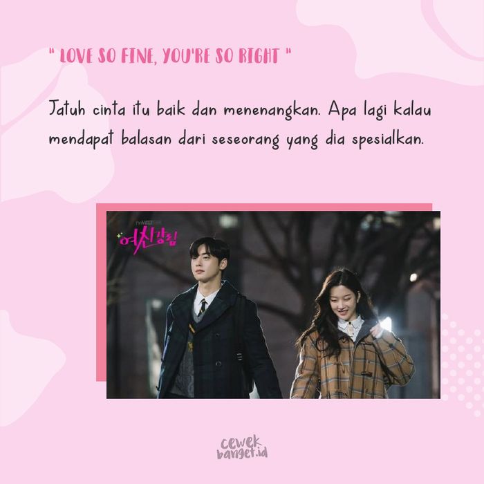 Lirik Love So Fine OST True Beauty dari Sudut Su Ho Ini Bikin Baper! 10