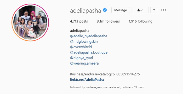 Bisnis Adelia Wilhelmina