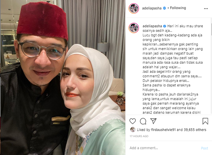 Unggahan Adelia Wilhelmina