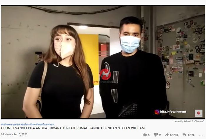 Celine Evangelista akhirnya angkat bicara soal nasib rumah tangganya dengan <a href='https://kupang.tribunnews.com/tag/stefan-william' title='Stefan William'>Stefan William</a>.