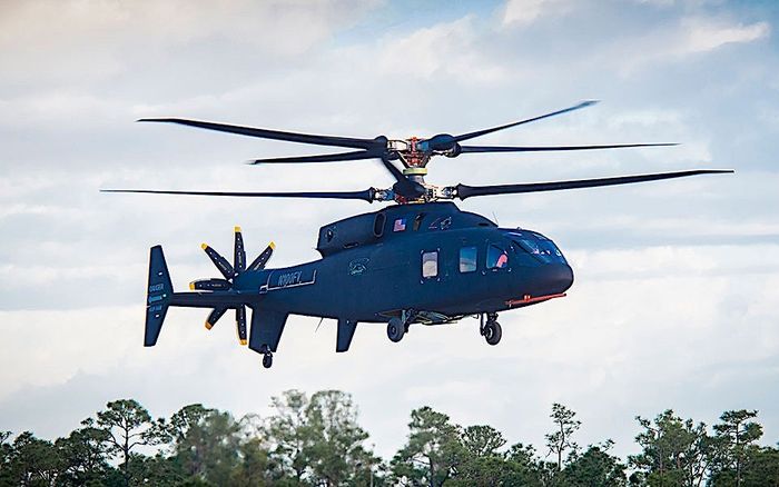 Helikopter Defiant X, pengganti Black Hawk milik Amerika.