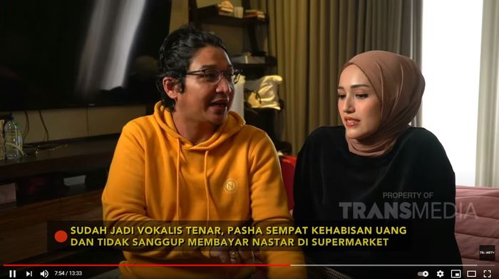 Pasha Ungu dan Adelia Pasha