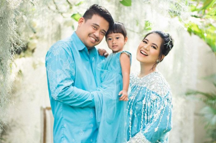 Kahiyang Ayu, <a href='https://medan.tribunnews.com/tag/bobby-nasution' title='Bobby Nasution'>Bobby Nasution</a> dan Sedah Mirah