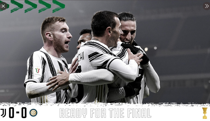 Juventus lolos ke final Coppa Italia 2020-2021 dengan menyingkirkan Inter Milan.