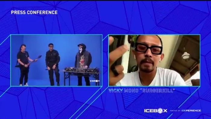 Tangkapan layar Press Conference ICEBOX