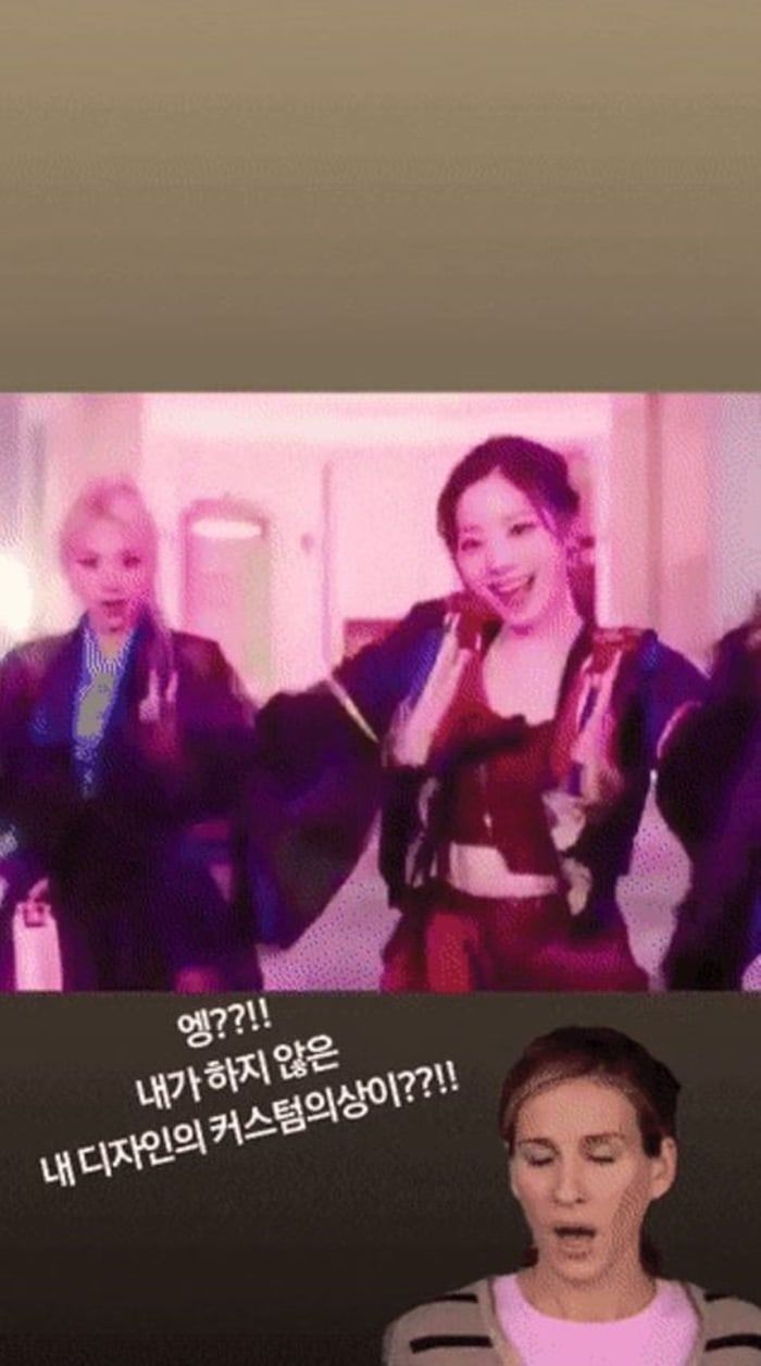 Unggahan instagram stylist BLACKPINK