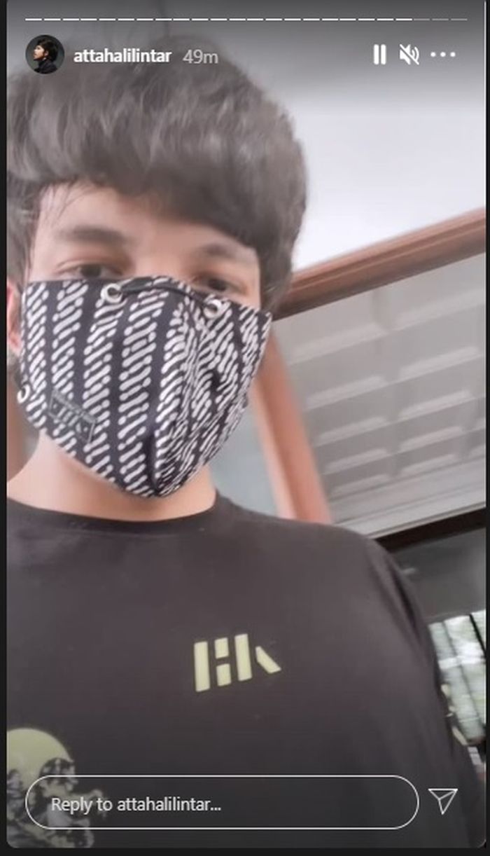 Atta Halilintar test swab PCR karena sang calon istri positif Covid.
