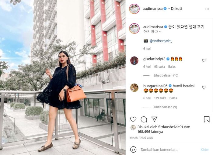 Unggahan Audi Marissa