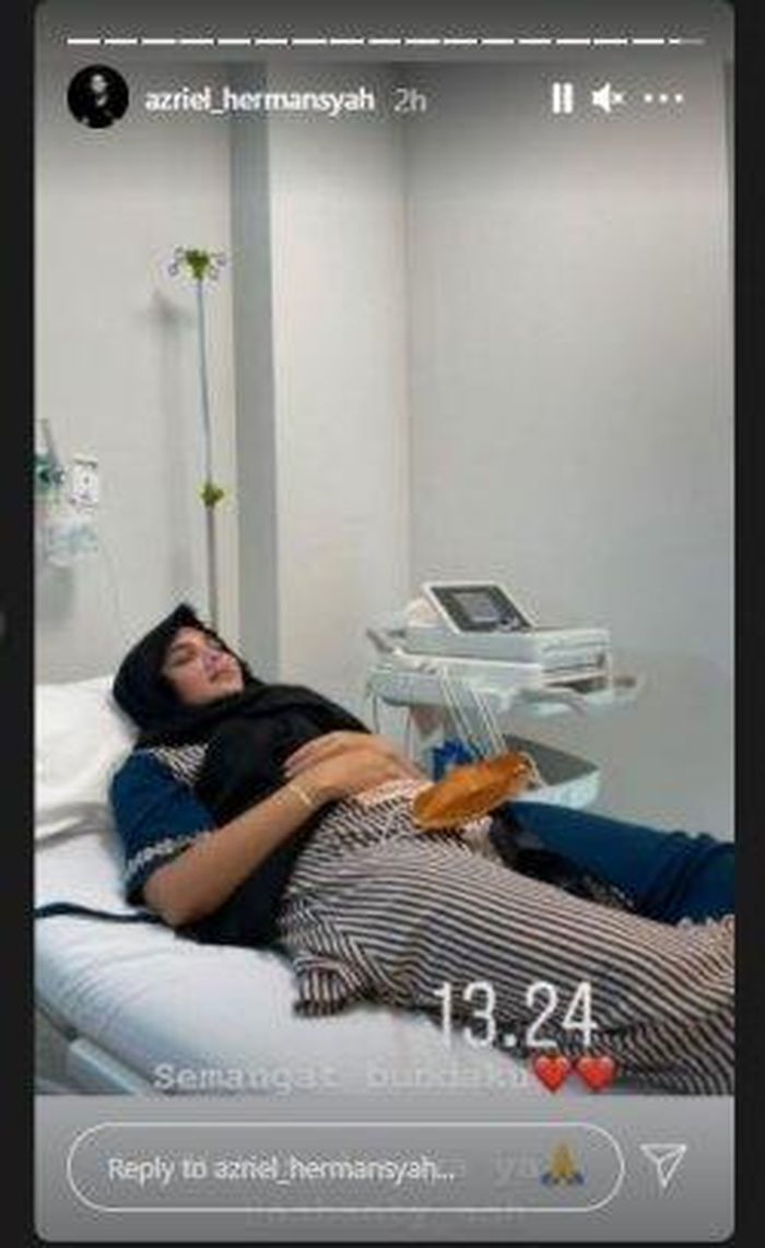 Azriel ungkap kondisi Ashanty yang positif Covid-19