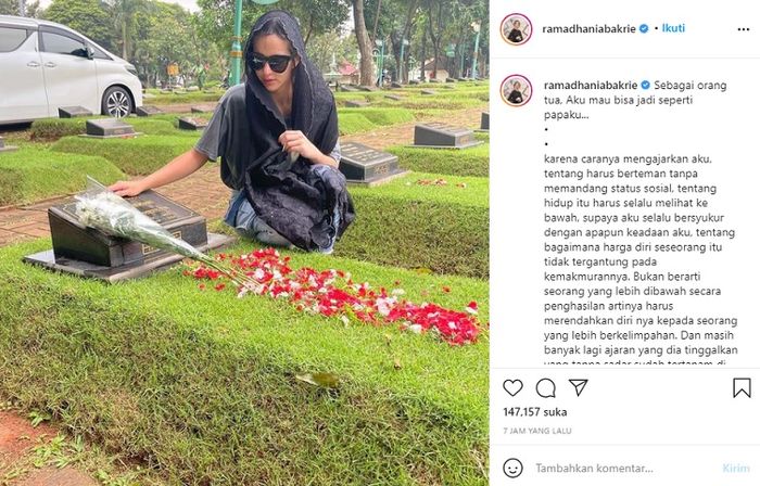 Unggahan <a href='https://medan.tribunnews.com/tag/nia-ramadhani' title='Nia Ramadhani'>Nia Ramadhani</a>